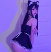 Review for cosplay lace maid dress suit YV43754
