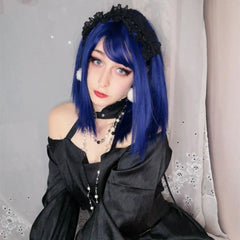 Review for lolita blue jk straight wig yv30380