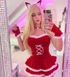 Review for Christmas cosplay bunny girl suit yv30254