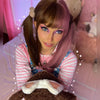 Harajuku lolita mixed color wig yv43317