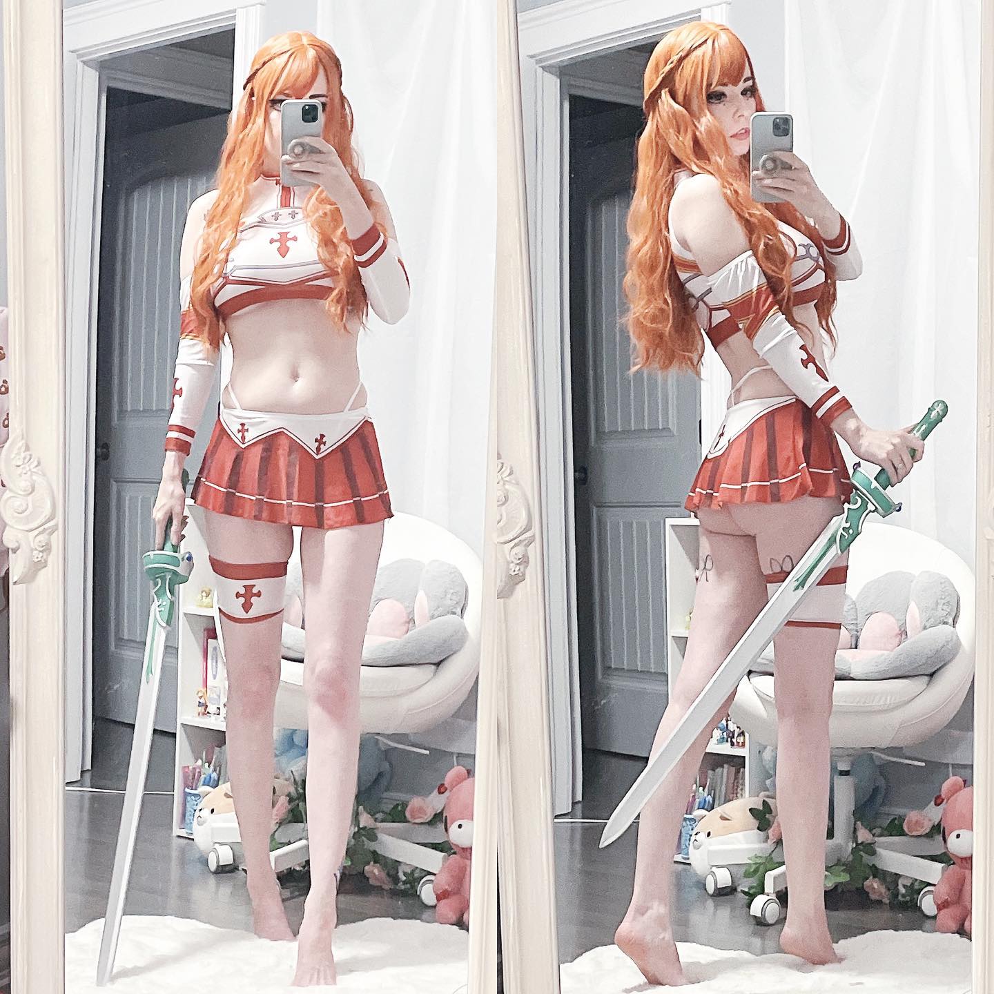 Review for Cosplay game uniform set YV44477