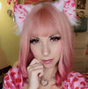 Review for Harajuku pink wig YV42917