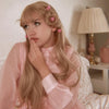 Review for Linen gold lolita long roll wig yv42636