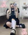 Review for Lolita Lace Paint Socks+Love Leg Rings YV43474