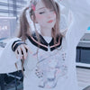 Review for Jfashion anime print sweatshirt YV43900