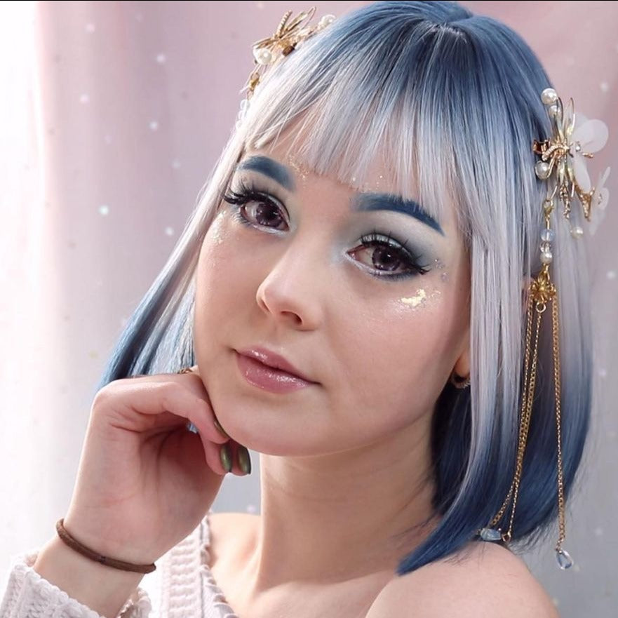 Review for lolita gradient long straight hair yv30217 main image 0