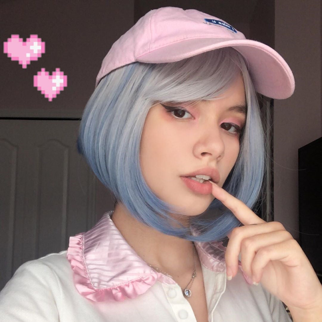 Review For Lolita Gradient Short Wig YV42894